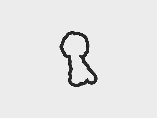 Batter Boy Baseball Kids Cookie Cutter STL Files Cookie Cutter Files