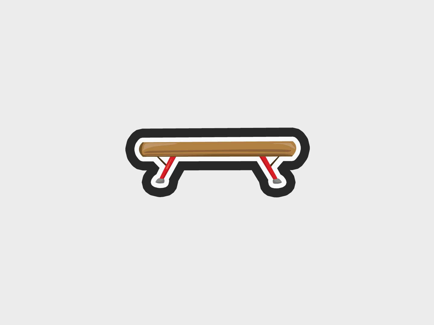 Beam Gymnast Girl Cookie Cutter STL Files Cookie Cutter Files
