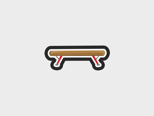 Beam Gymnast Girl Cookie Cutter STL Files Cookie Cutter Files
