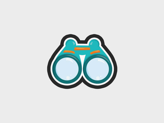 Binoculars Camping Kids Cookie Cutter STL Files Cookie Cutter Files