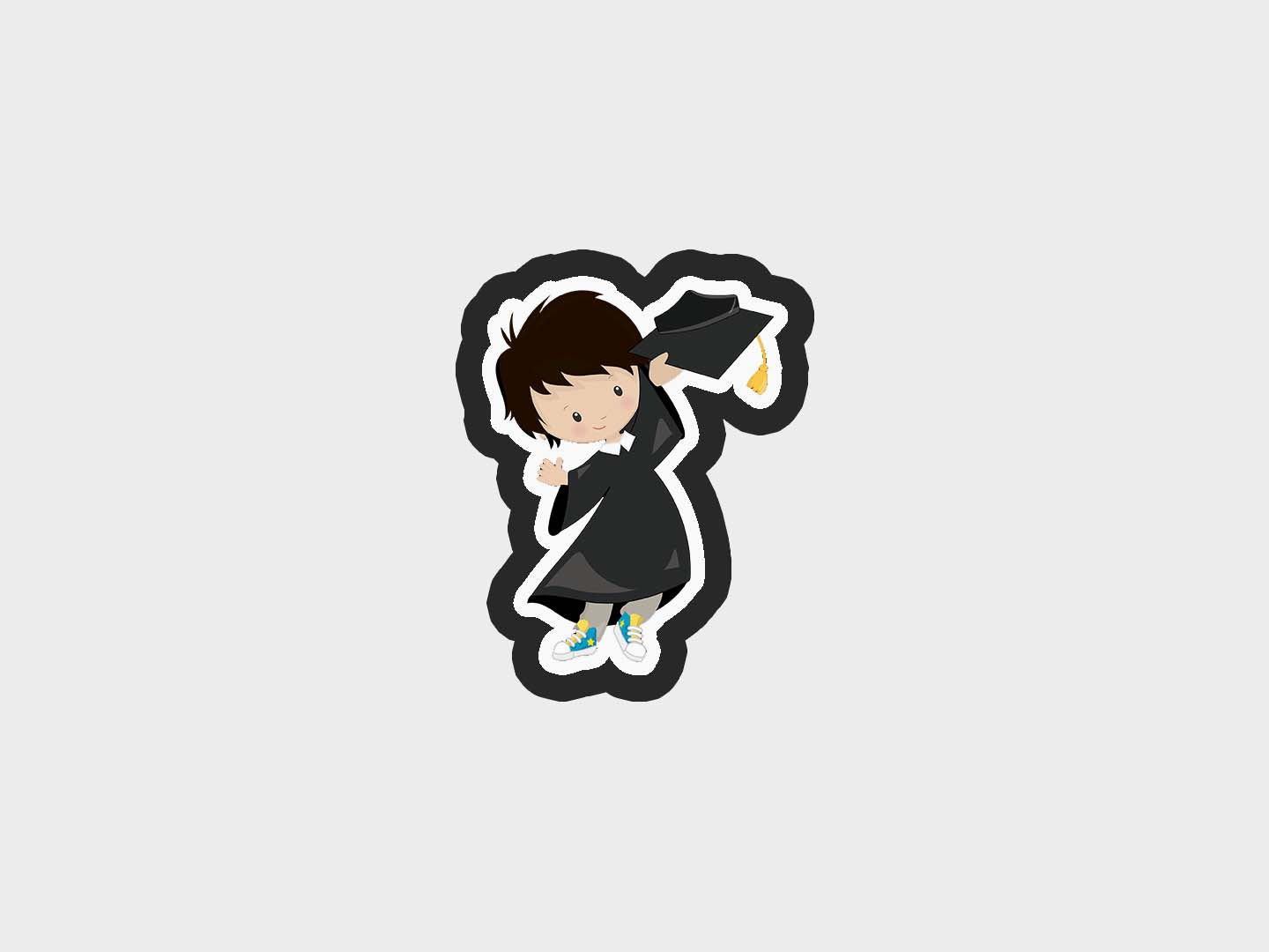 Boy Cap Grad Kids Cookie Cutter STL Files Cookie Cutter Files