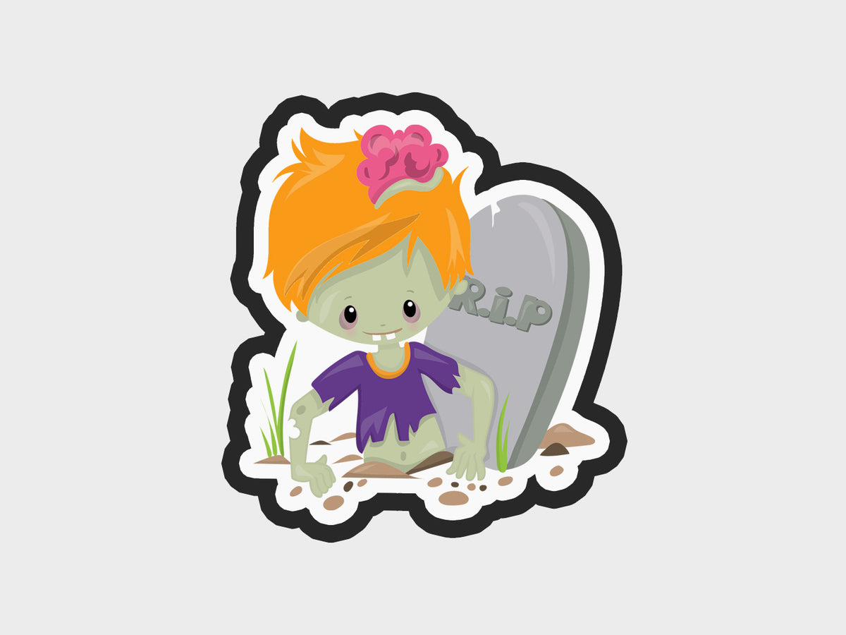 Boy Rise Zombie Kids Cookie Cutter STL Files Cookie Cutter Files