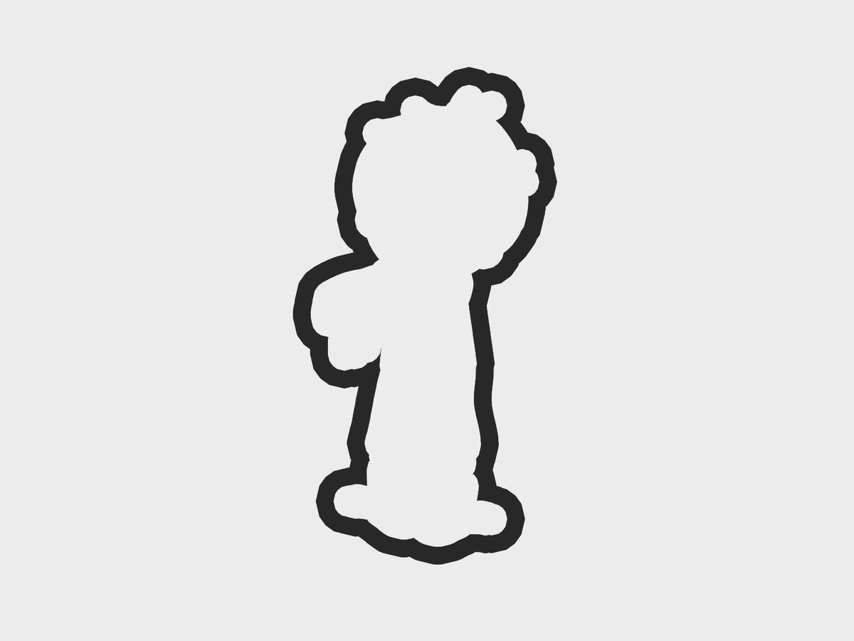Boy Standing Zombie Kids Cookie Cutter STL Files Cookie Cutter Files