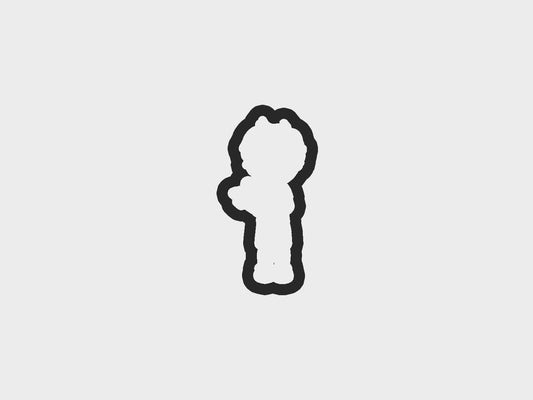 Boy Water Gun Two Water Play Fun Cookie Cutter STL Files Cookie Cutter Files