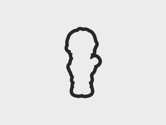 Boy Camping Kids Cookie Cutter STL Files Cookie Cutter Files