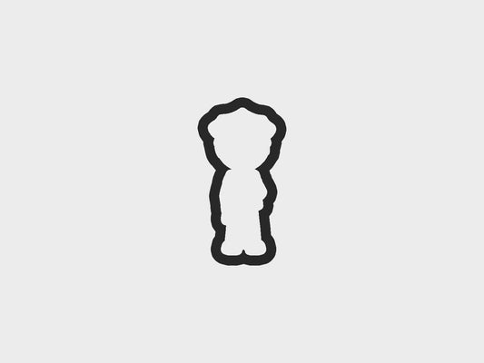 Boy Police Kids Cookie Cutter STL Files Cookie Cutter Files