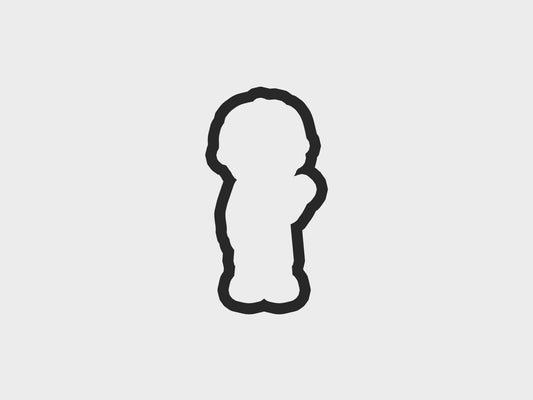 Boy One Scientist Kids Cookie Cutter STL Files Cookie Cutter Files