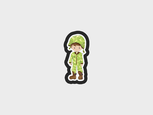 Boy Soldiers Cookie Cutter STL Files Cookie Cutter Files