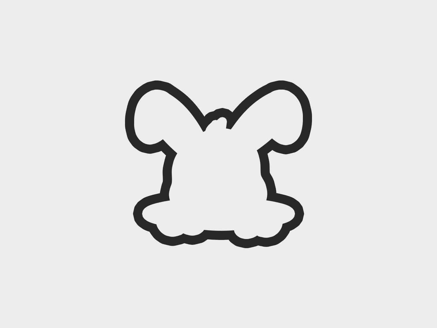 Bunny Surprise Dirt Bunny House Surprise Cookie Cutter STL Files Cookie Cutter Files