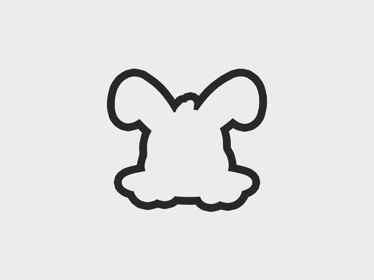 Bunny Surprise Dirt Bunny House Surprise Cookie Cutter STL Files Cookie Cutter Files