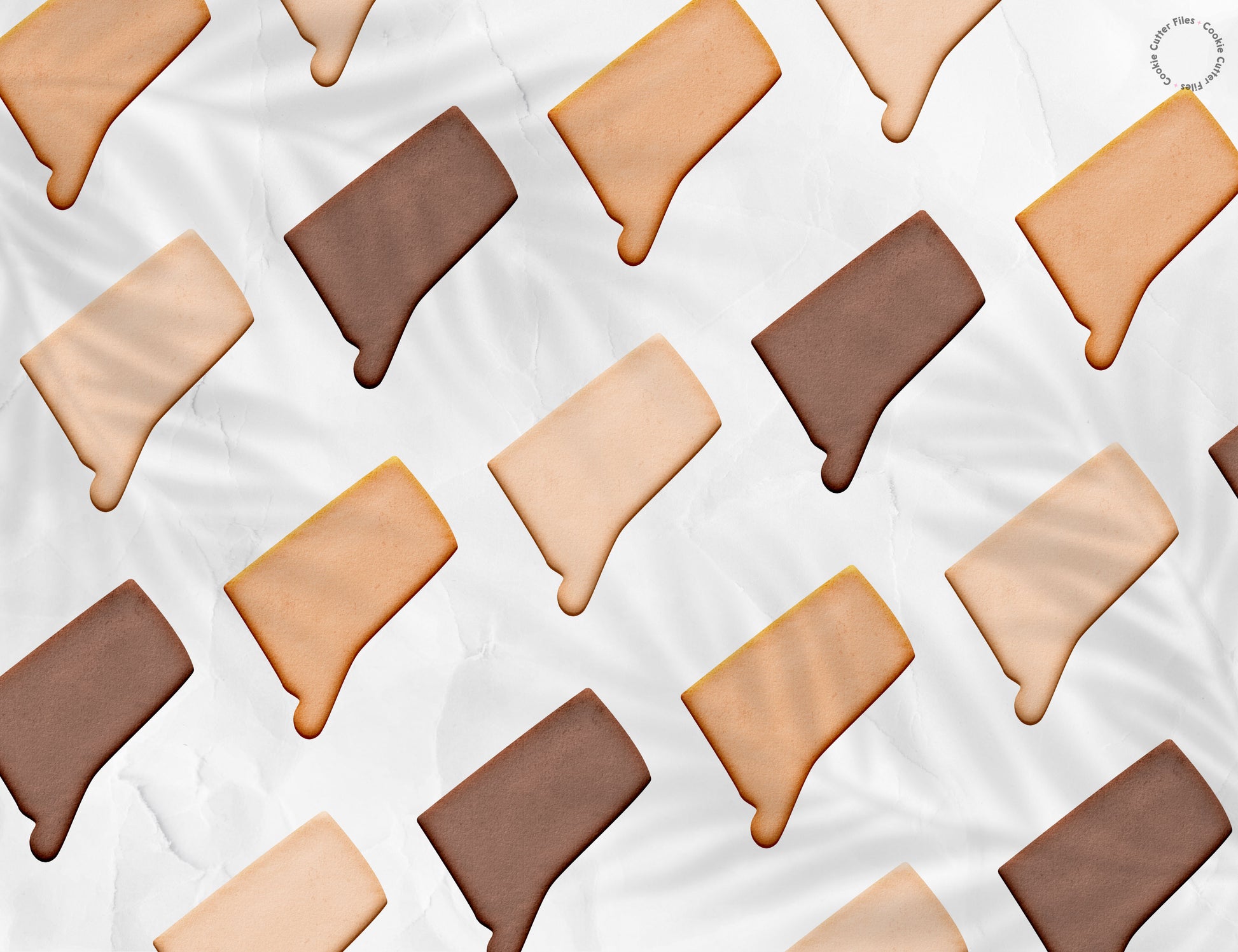 Connecticut State Basic Cookie Cutter STL Files Cookie Cutter Files