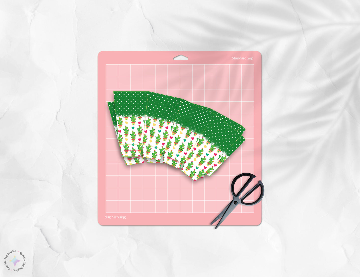 Cactus Love Popcorn Box Paper Craft Printable Paper Crafts