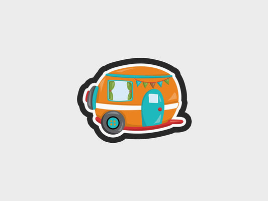 Camper Camping Kids Cookie Cutter STL Files Cookie Cutter Files