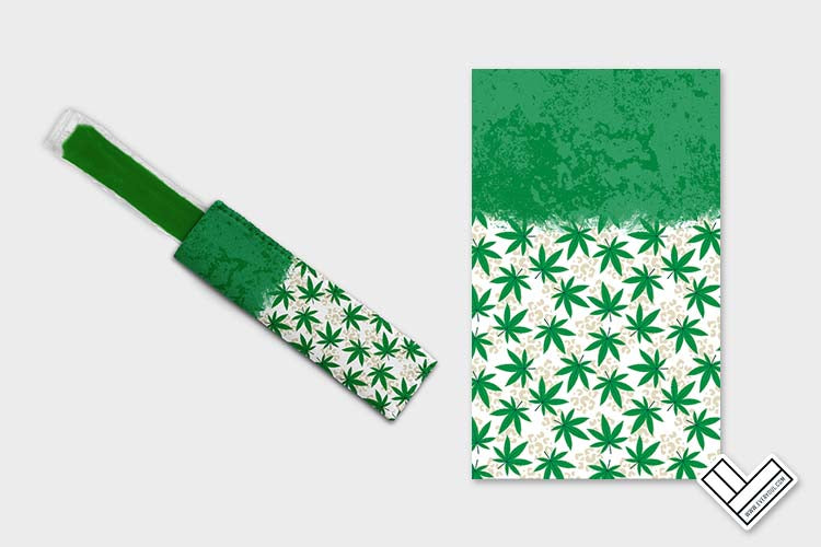 Cannabis Green 8202 Ice Pop Digital Sublimation Design Sweet Sublimation Designs