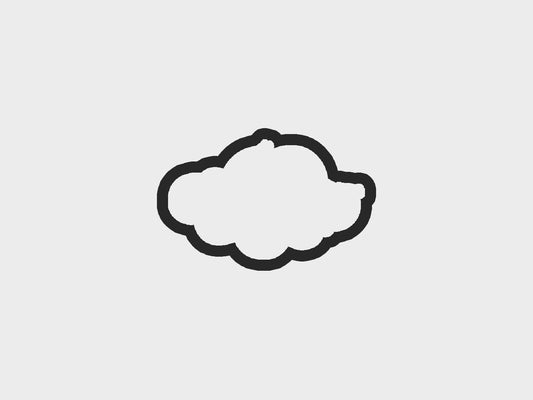Cloud Sleep Sweet Dreams Baby Sloth Cookie Cutter STL Files Cookie Cutter Files