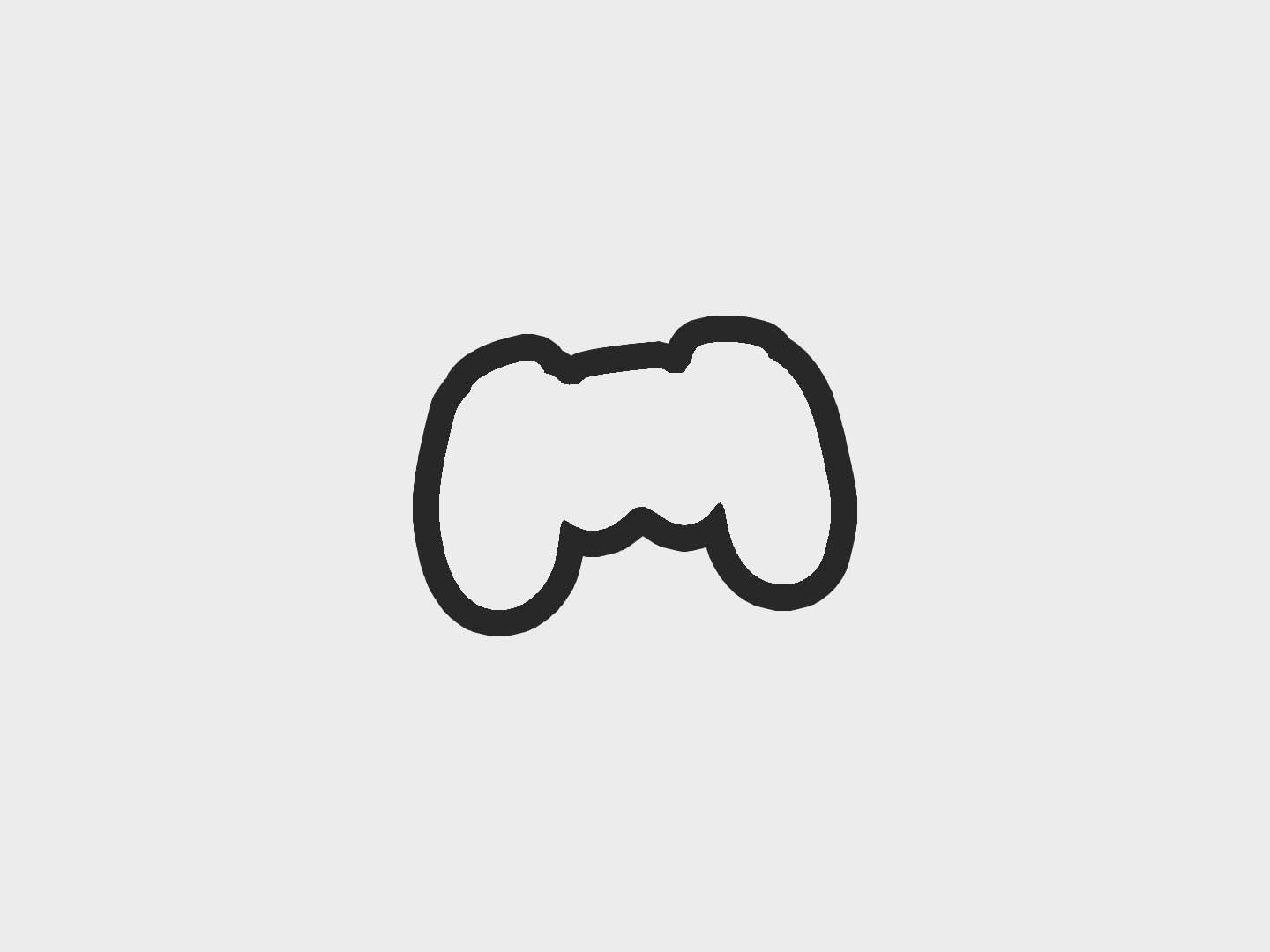 Controller Gamer Kids Cookie Cutter STL Files Cookie Cutter Files