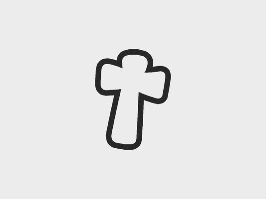 Cross First Communion Cookie Cutter STL Files Cookie Cutter Files