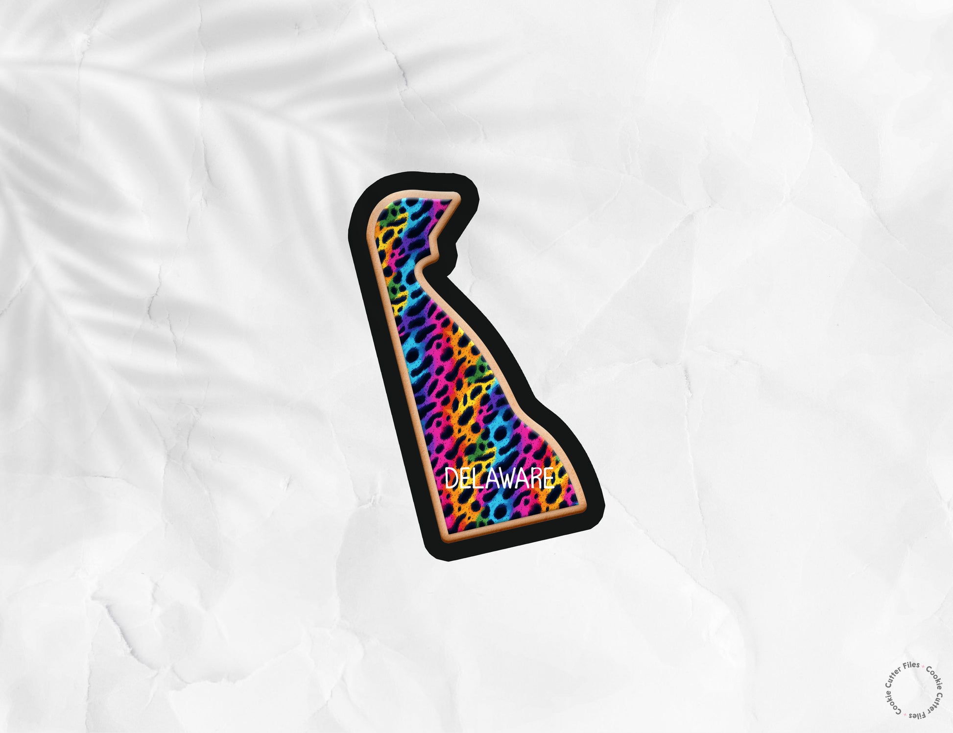 Delaware State Basic Cookie Cutter STL Files Cookie Cutter Files