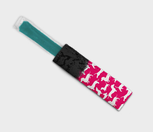 Dachshund Solid Black Pink Ice Pop Digital Sublimation Design Sweet Sublimation Designs