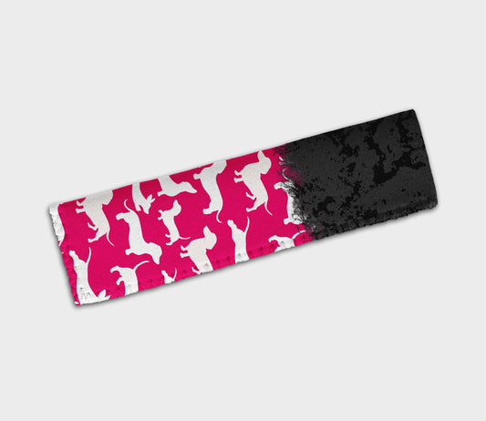 Dachshund Solid Black Pink Ice Pop Digital Sublimation Design Sweet Sublimation Designs