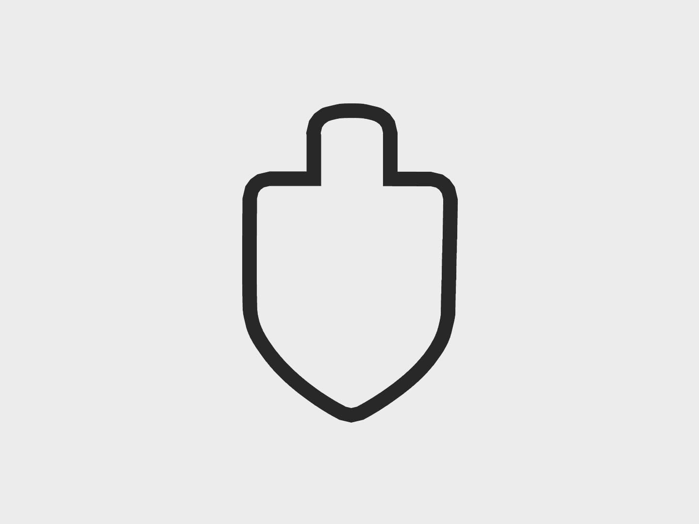 Dreidel Straight Hanukkah Cookie Cutter STL Files Cookie Cutter Files