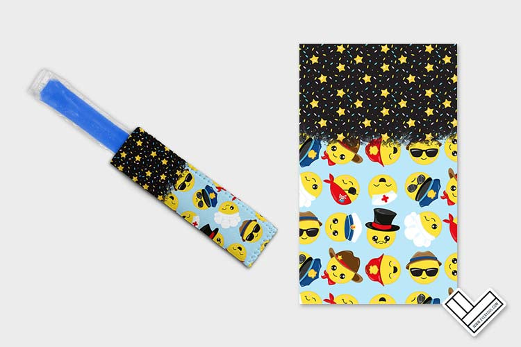 Emoji Pros 0306 Ice Pop Digital Sublimation Design Sweet Sublimation Designs