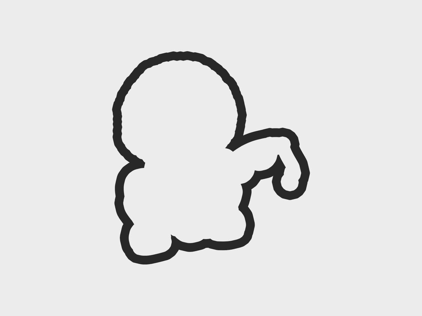 Boy Sitting Fishing Eskimo Kids Cookie Cutter STL Files Cookie Cutter Files