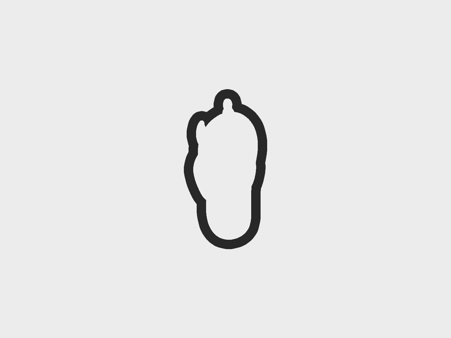 FlipFlop Unicorn Pool Party Cookie Cutter STL Files Cookie Cutter Files