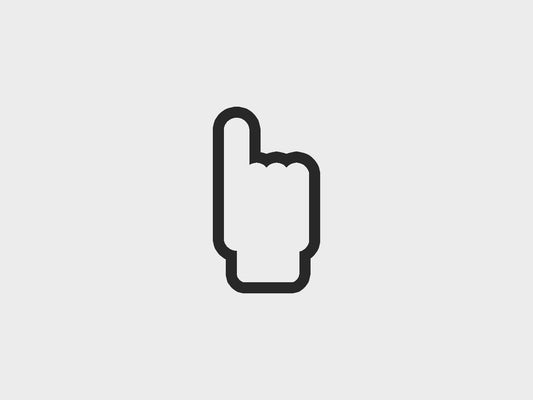 Foam Finger Super Bowl Party Cookie Cutter STL Files Cookie Cutter Files
