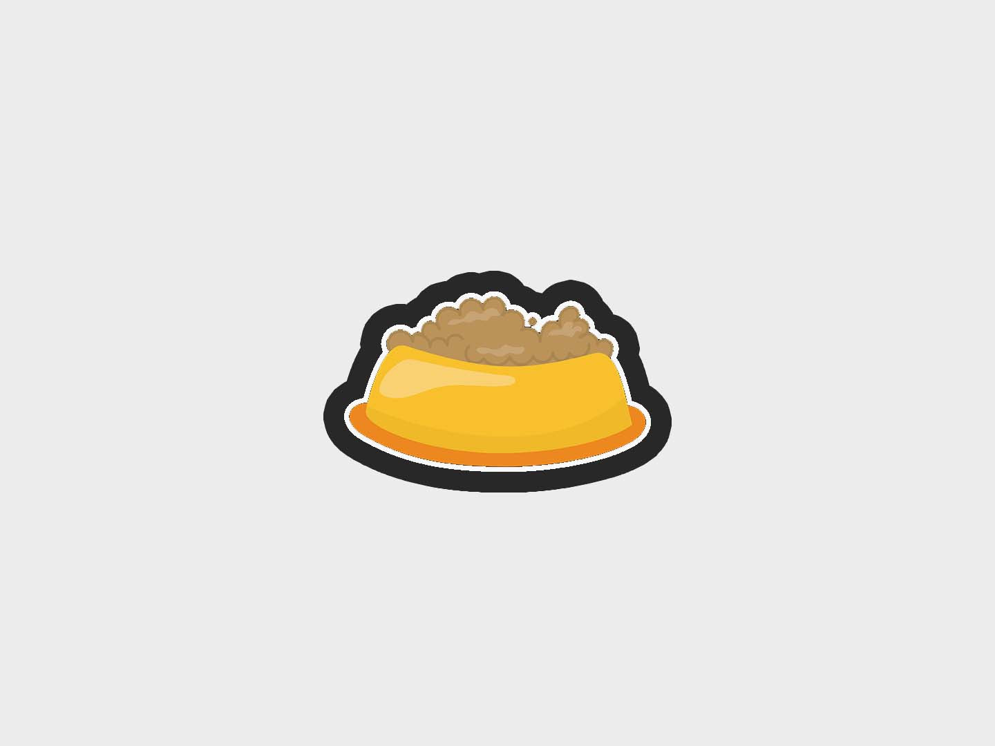 Food Dish Puppy Dog Cookie Cutter STL Files Cookie Cutter Files