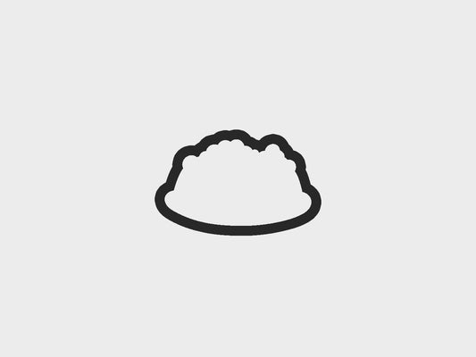 Food Dish Puppy Dog Cookie Cutter STL Files Cookie Cutter Files
