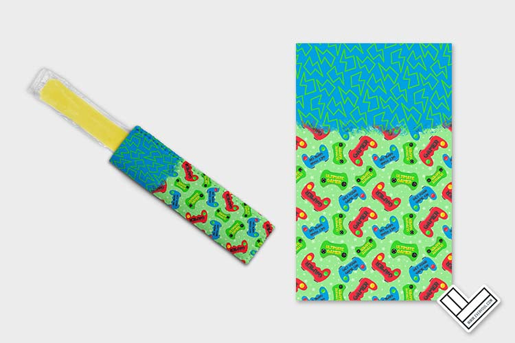Gamer Kids 1203 Ice Pop Digital Sublimation Design Sweet Sublimation Designs