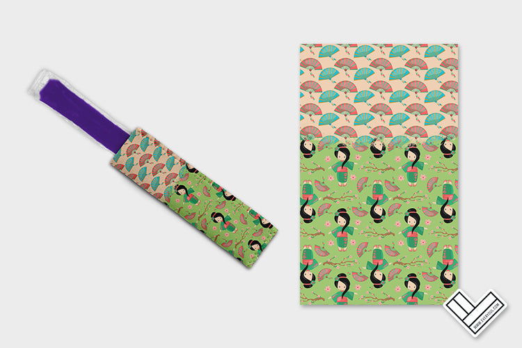 Geisha Girls 0106 Ice Pop Digital Sublimation Design Sweet Sublimation Designs