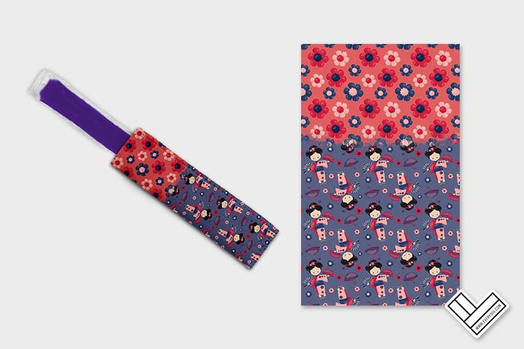 Geisha Girls 0305 Ice Pop Digital Sublimation Design Sweet Sublimation Designs