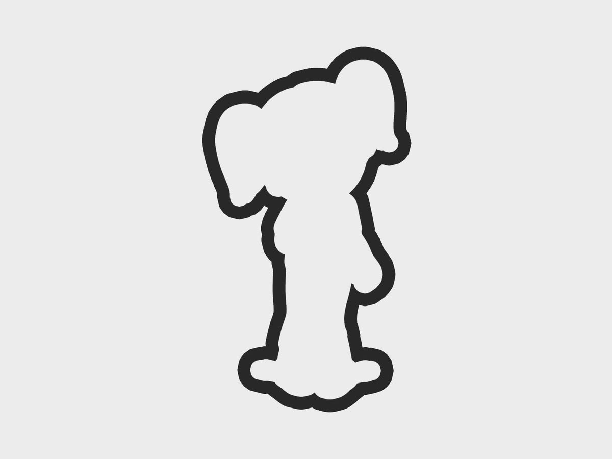 Girl Standing Zombie Kids Cookie Cutter STL Files Cookie Cutter Files