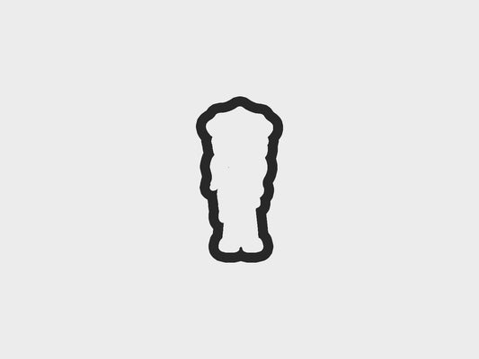 Girl Police Kids Cookie Cutter STL Files Cookie Cutter Files