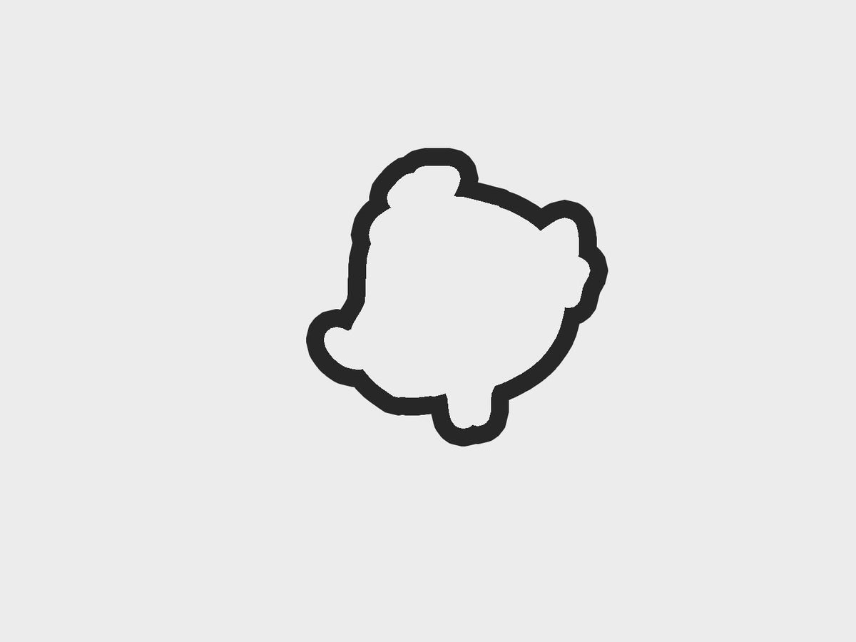 Little One Face Inspired Grinchymas Cookie Cutter STL Files Cookie Cutter Files