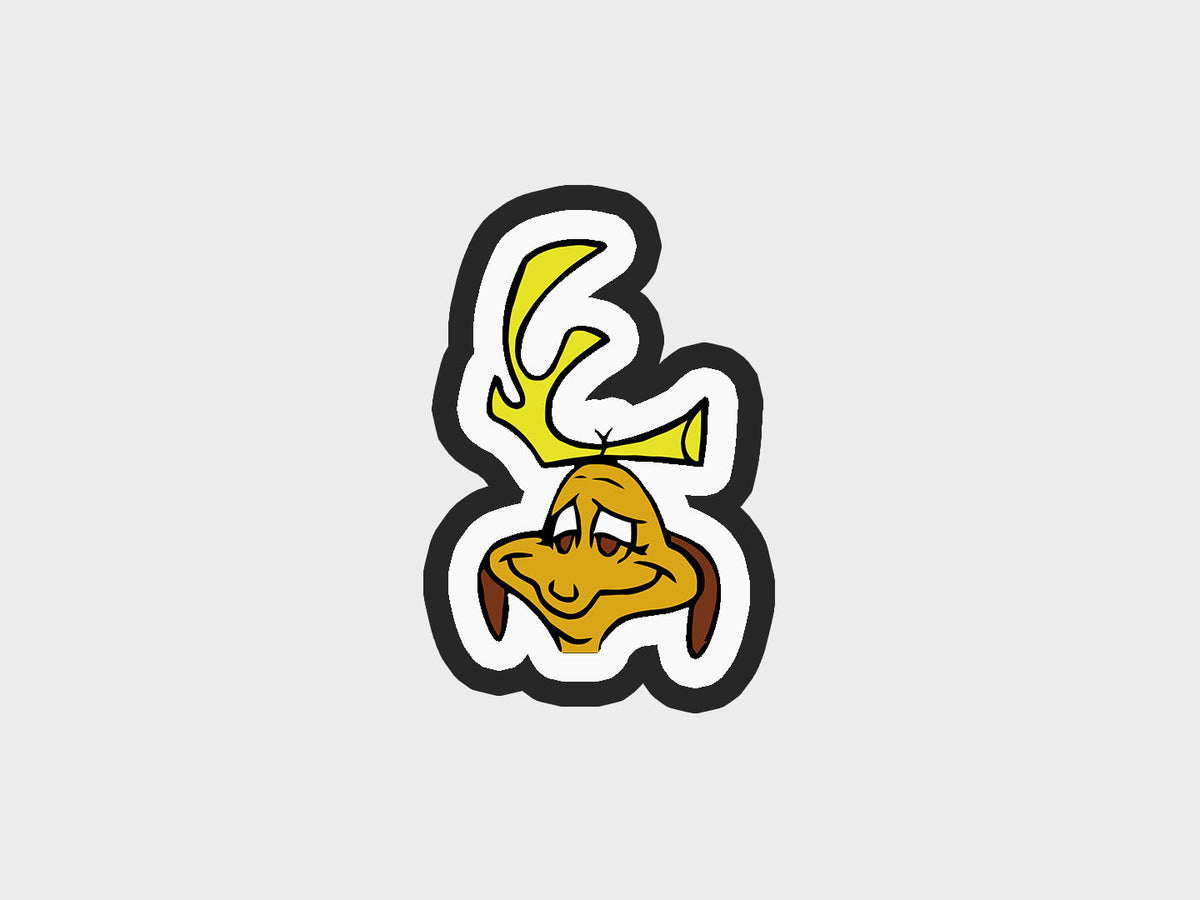 Dog Face Inspired Grinchymas Cookie Cutter STL Files Cookie Cutter Files