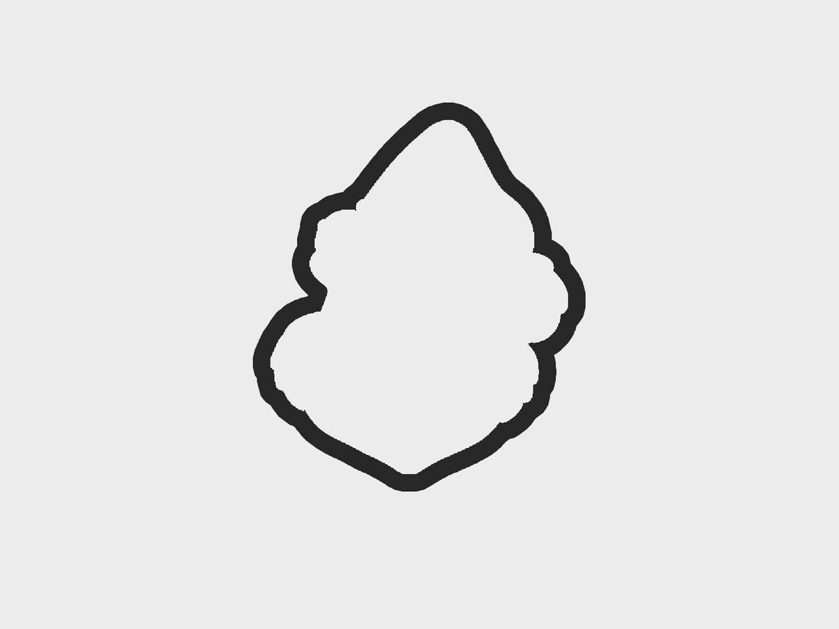 Pointy Hat Grin Inspired Grinchymas Cookie Cutter STL Files Cookie Cutter Files