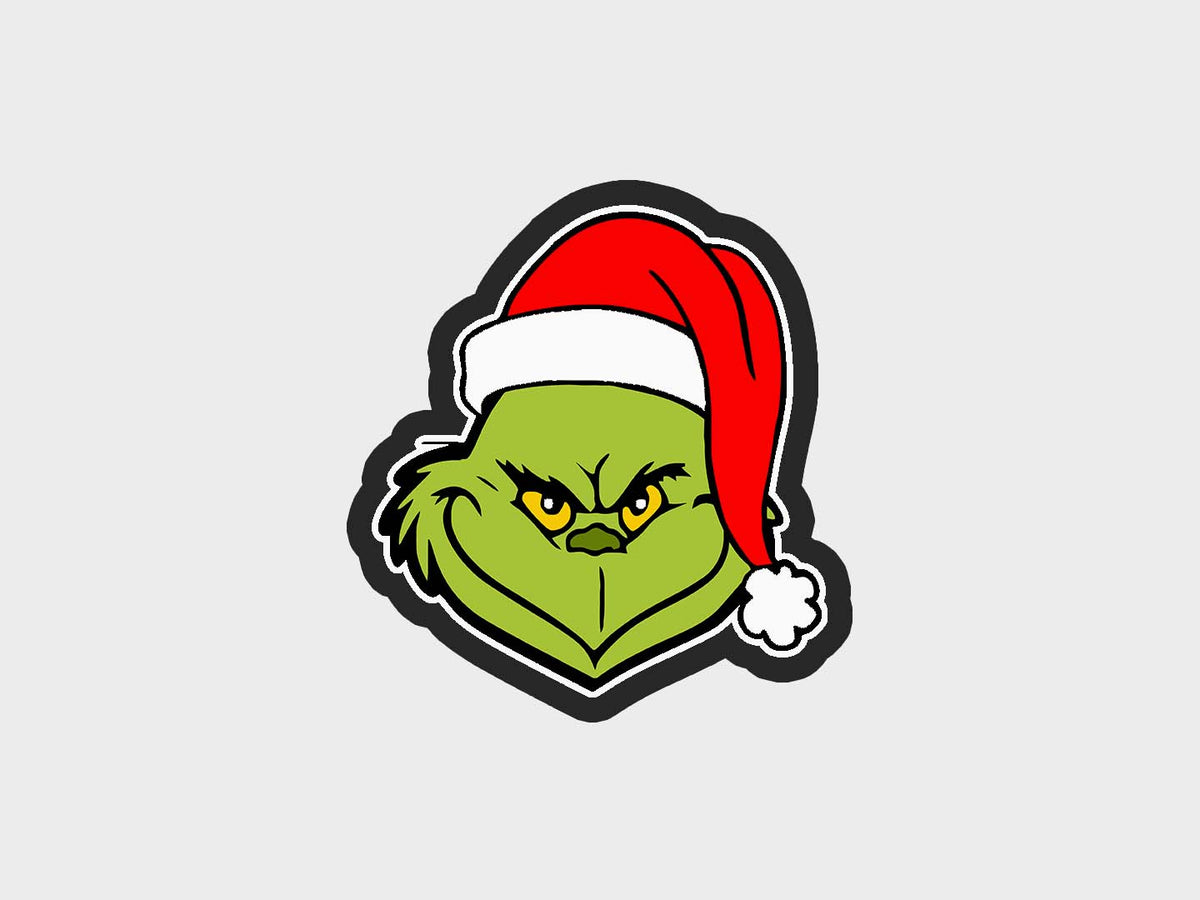 Rounded Hat Grin Inspired Grinchymas Cookie Cutter STL Files Cookie Cutter Files