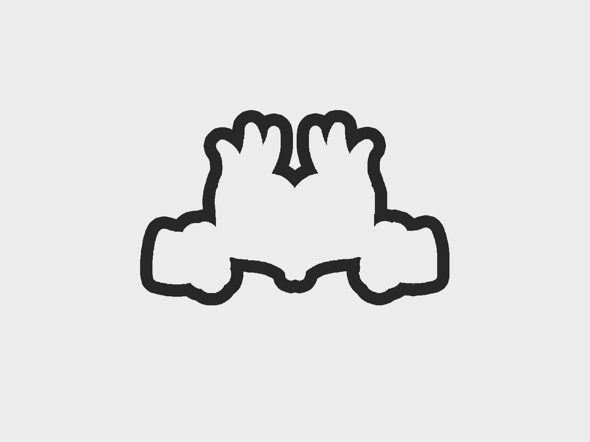 Heart Hands Inspired Grinchymas Cookie Cutter STL Files Cookie Cutter Files