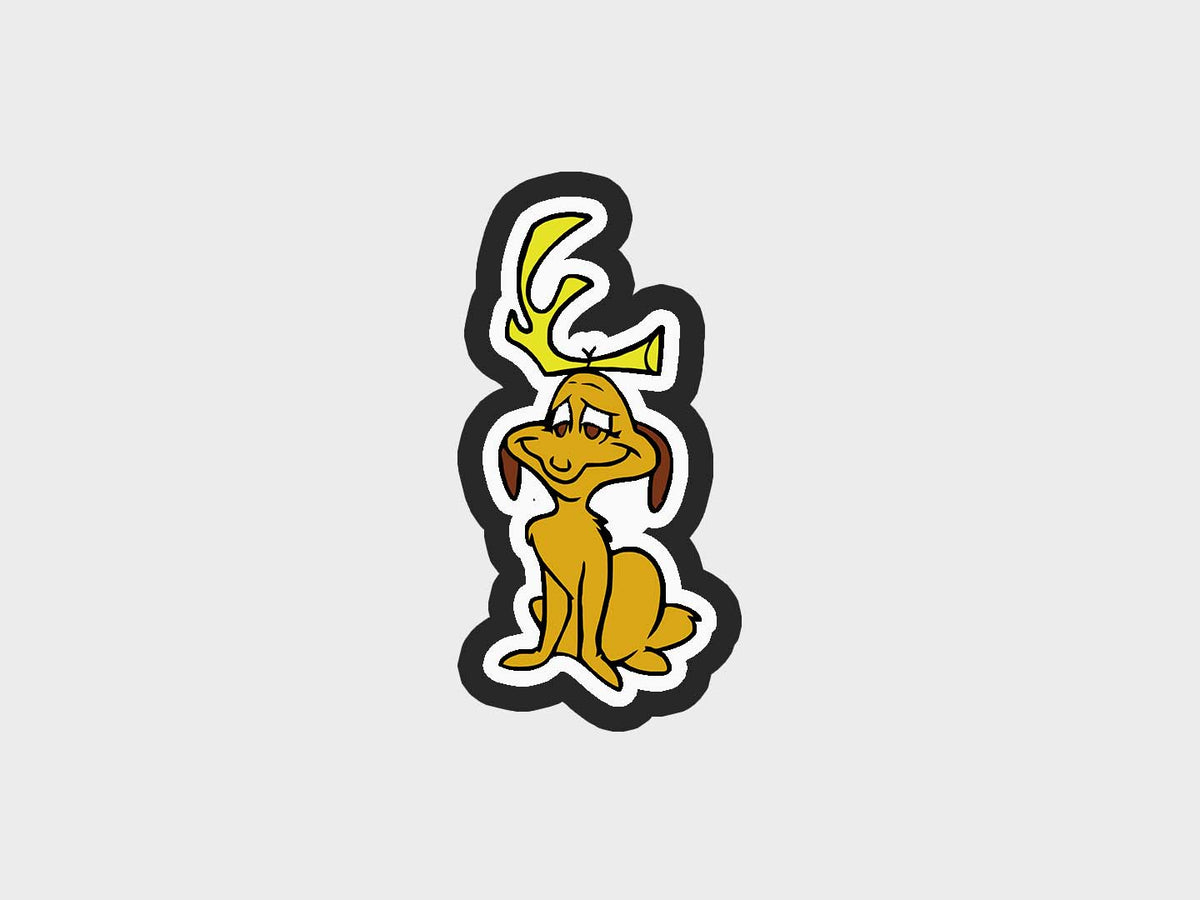 Dog Inspired Grinchymas Cookie Cutter STL Files Cookie Cutter Files