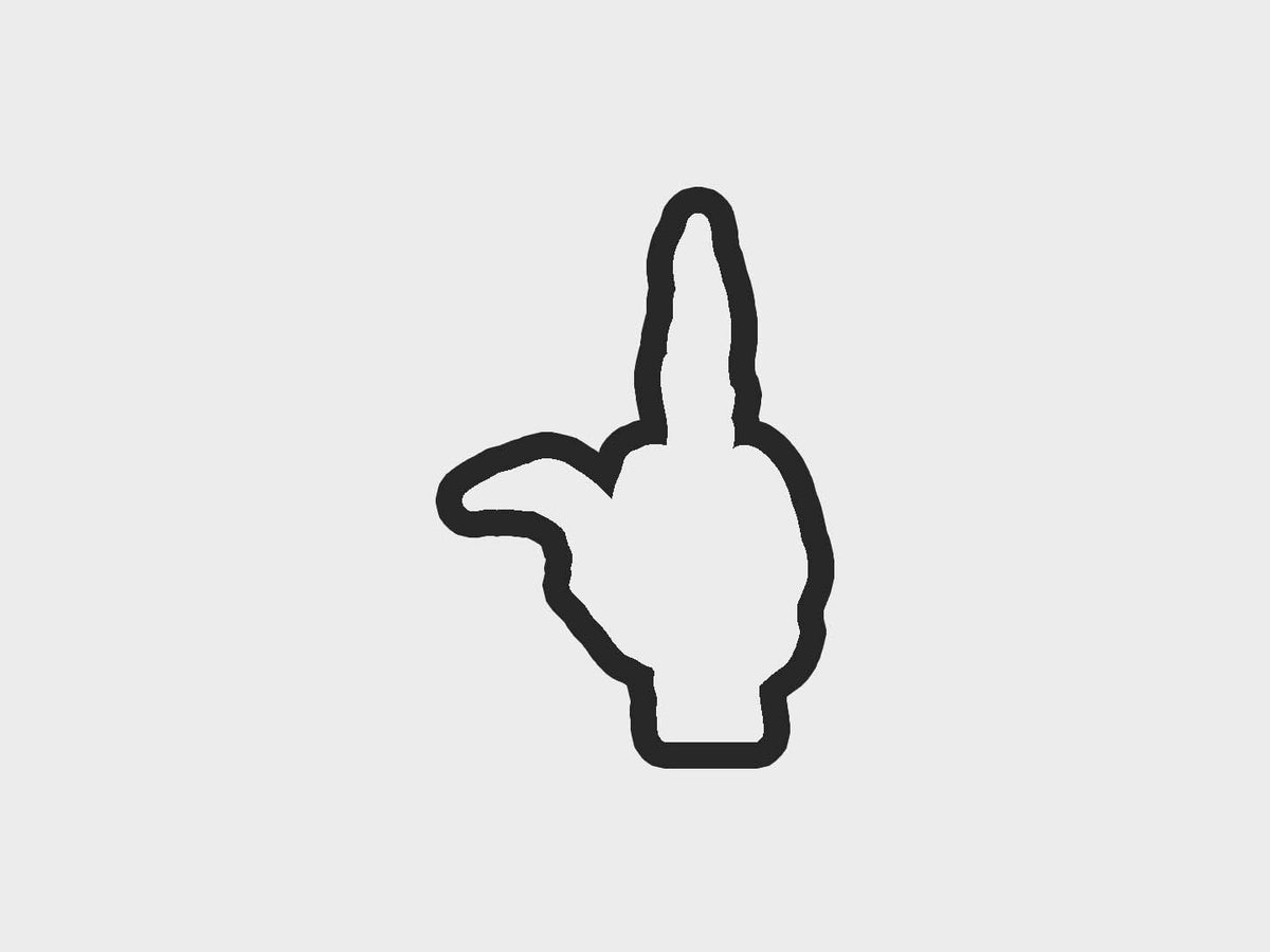 Middle Finger Inspired Grinchymas Cookie Cutter STL Files Cookie Cutter Files