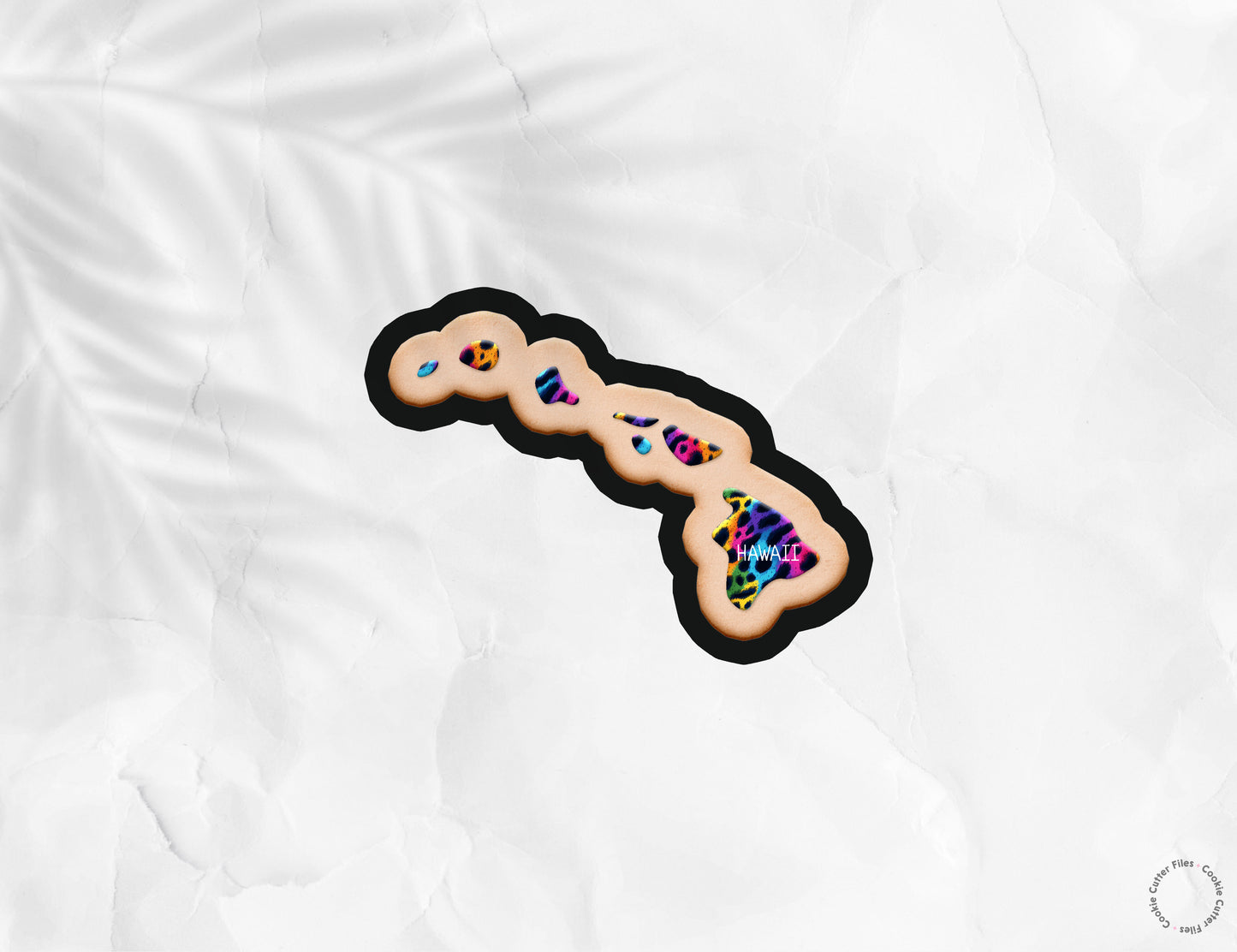 Hawaii State Basic Cookie Cutter STL Files Cookie Cutter Files