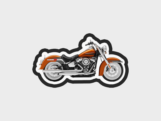 Motorcycle Inspired Orange + Black Motorcycle Cookie Cutter STL Files Cookie Cutter Files