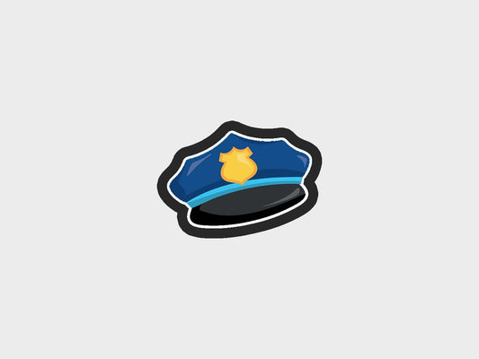Hat Police Kids Cookie Cutter STL Files Cookie Cutter Files