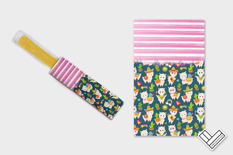 Hello Llama 0902 Ice Pop Digital Sublimation Design Sweet Sublimation Designs