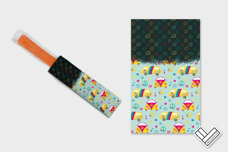 Hippie Kids 0104 Ice Pop Digital Sublimation Design Sweet Sublimation Designs