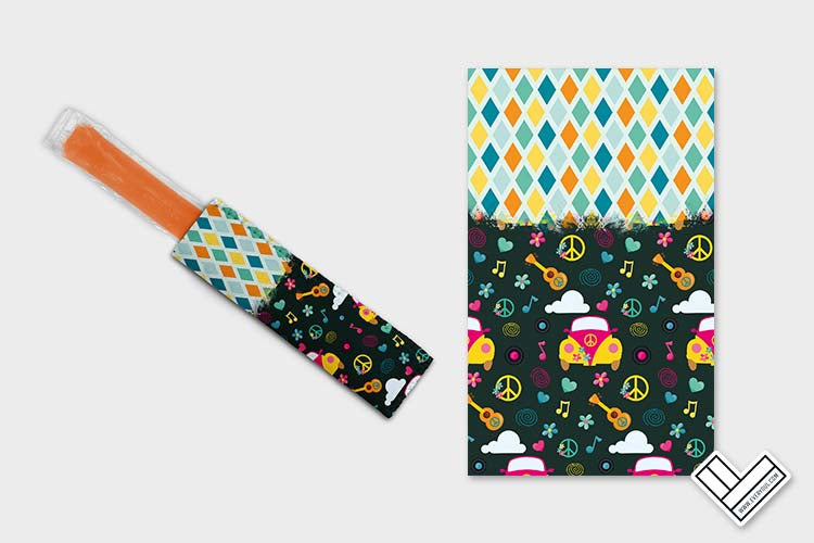 Hippie Kids 0306 Ice Pop Digital Sublimation Design Sweet Sublimation Designs
