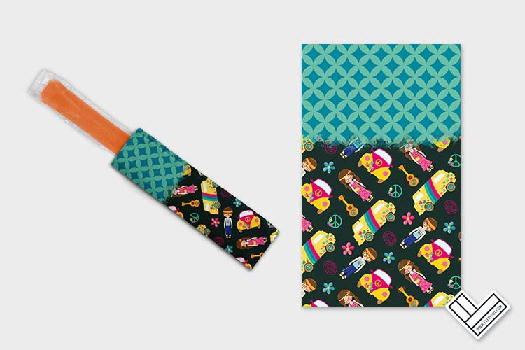Hippie Kids 0502 Ice Pop Digital Sublimation Design Sweet Sublimation Designs